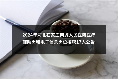 2024年河北石家庄栾城人民医院医疗辅助岗和电子信息岗位招聘17人公告 图片