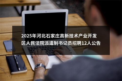 2025年河北石家庄高新技术产业开发区人民法院派遣制书记员招聘12人公告 图片